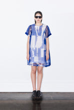 Load image into Gallery viewer, SILK ORGANZA DRESS 003 - BLUE
