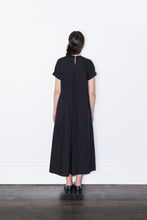 Load image into Gallery viewer, BOX PLEAT DRESS 003 - BLACK
