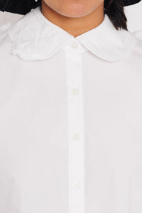 ROSETTE SHIRT 001 - WHITE