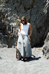 DROP CROTCH CULOTTES 003 - CHECKERED