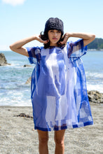 Load image into Gallery viewer, SILK ORGANZA DRESS 003 - BLUE
